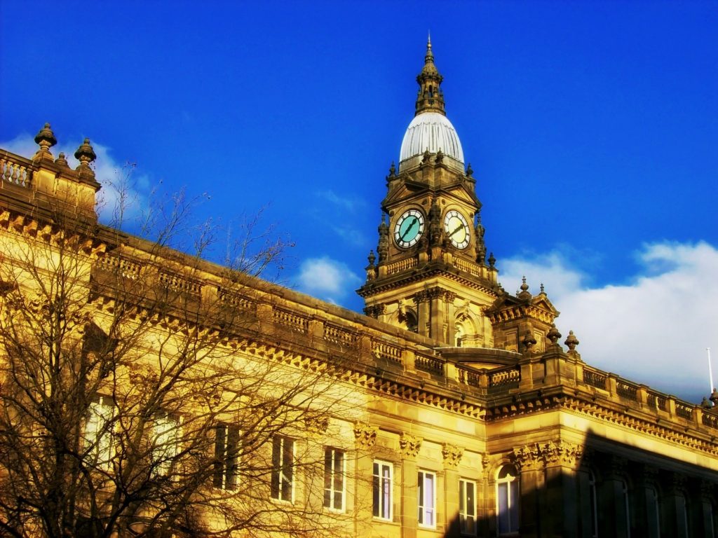 An image of a clock tower in Bury